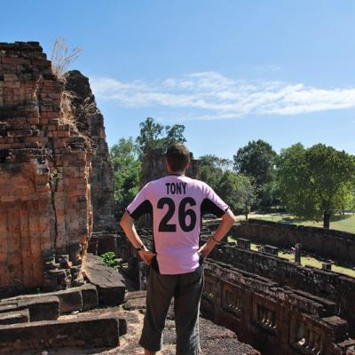 Angkor - Tony prie pour les Blams