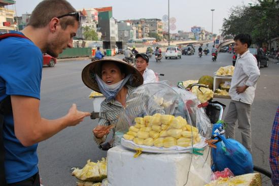 Hanoi - Négo pour du Durian