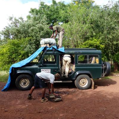 Lac Manyara - Camping