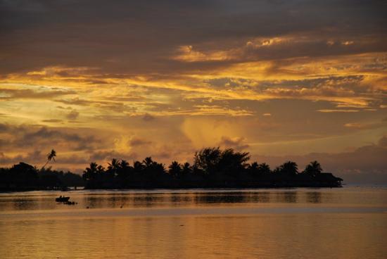 Moorea - Coucher de soleil