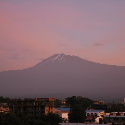 Moshi - Vue sur Kilimandjaro