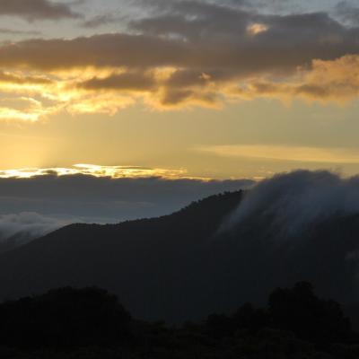 Ngorongoro - Coucher de soleil