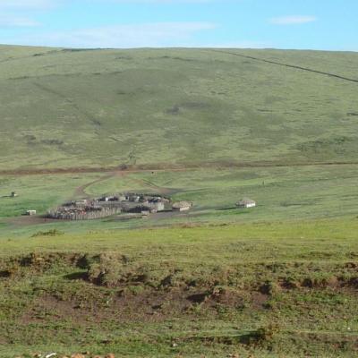 Ngorongoro - village Masaï