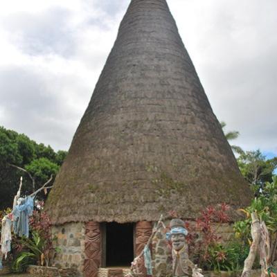 Nouméa - Centre culturel Tjibaou - Case