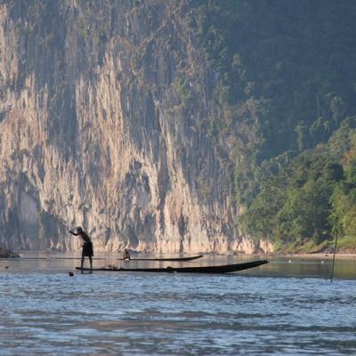 Pêcheur Mekong