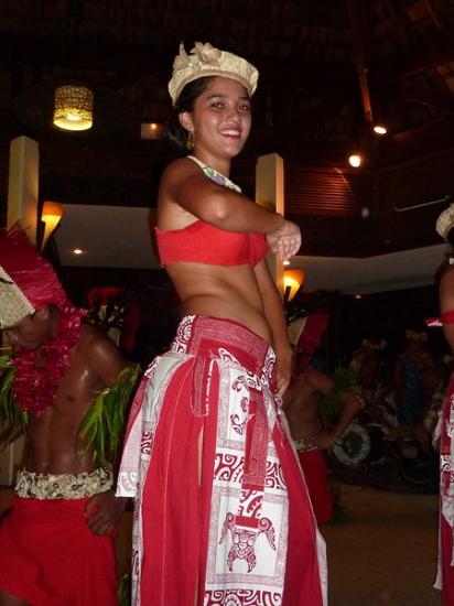 Raiatea - Danseuse polynésienne