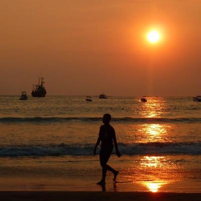 San Juan del Sur - Coucher de soleil plage