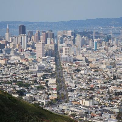 SF - Vue depuis Twin Peaks