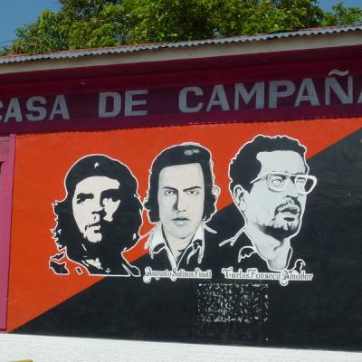Somoto - Mur de propagande
