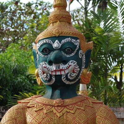 Ventiane - Gardien temple