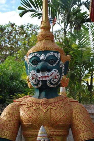 Ventiane - Gardien temple